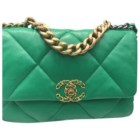 light green chanel bag|chanel bags green color.